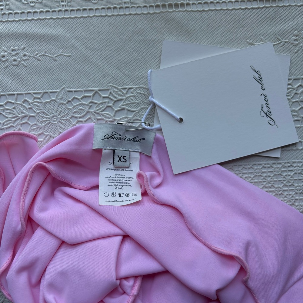 Fancì Club Pink “The Rose” Tube Top - Picture 5 of 6